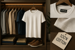 T-shirt Qualité : Comment Choisir un T-shirt Blanc Homme Haut de Gamme